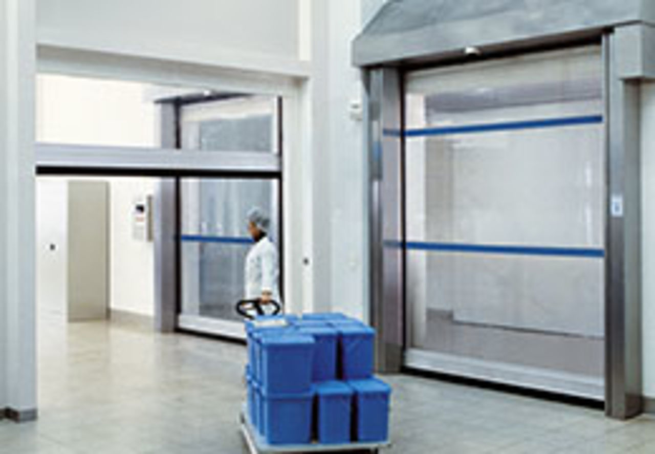 Schnelllauftore für Reinraume Schnelllauftore für Reinraume